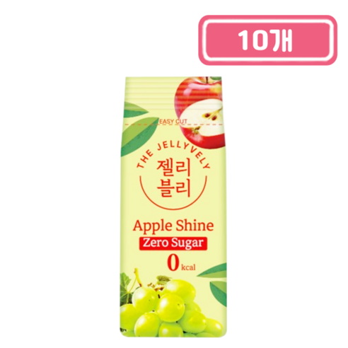 MDS 젤리블리 제로슈거 애플샤인 젤리