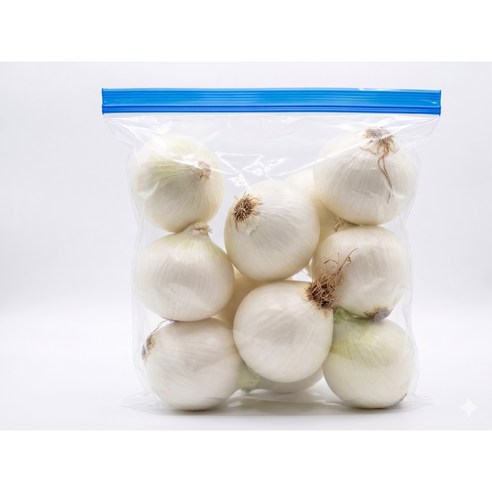 [오늘야채]미절단 손질된 지퍼백 깐양파, 1개, 6kg-소