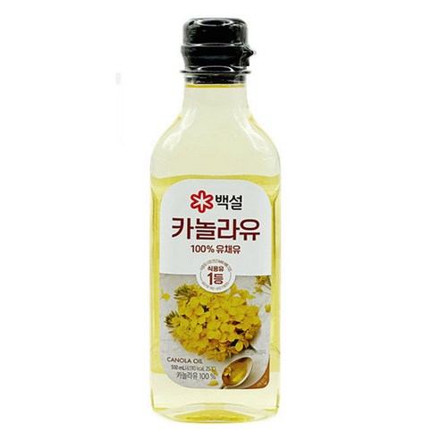 백설 카놀라유 500ml, 500ml, 1개