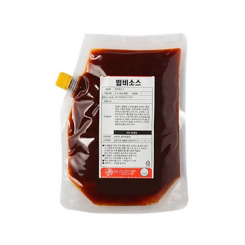 아이엠소스 밥비소스 만능 비빔 양념장, 1kg, 1개