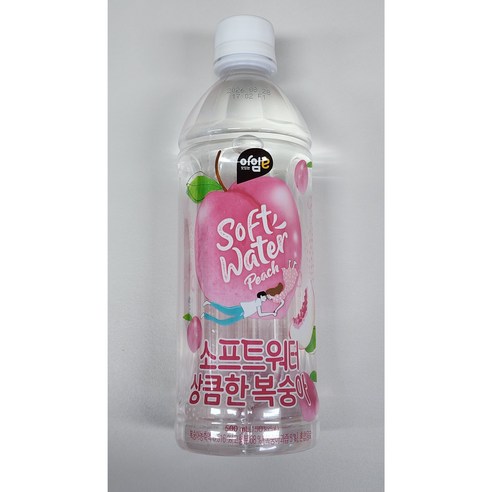 아임이 소프트워터 상큼한복숭아 500ml