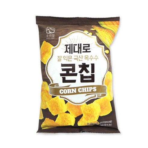 우리밀 제대로 국산 옥수수 콘칩