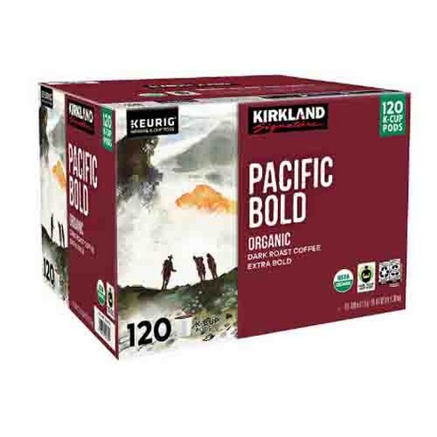 커클랜드 큐리그 캡슐커피 120개입 대용량 K cup 모음 - (옵션: 블랙퍼스트 블렌드 미디엄 로스트 퍼시픽 볼드 다크로스트)