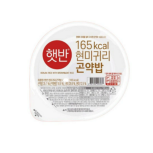 햇반 현미귀리곤약밥