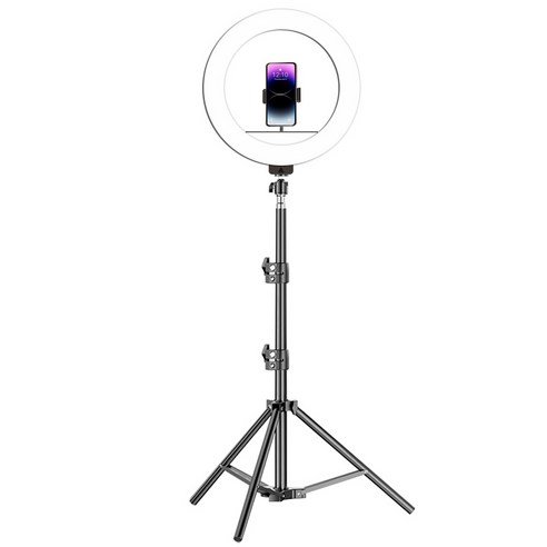LED 링라이트 촬영 조명  방송 조명 촬영용 조명 핸드폰 거치대 26cm 삼각대포함