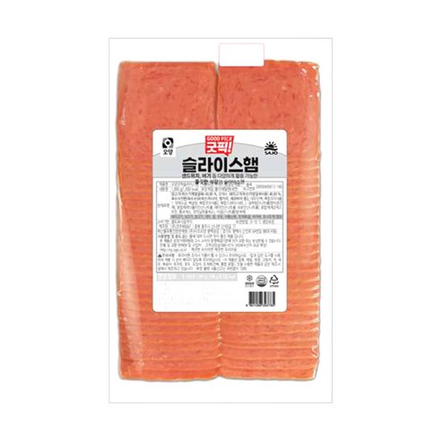사조오양 굿픽 슬라이스햄 1kg 불고기구이햄