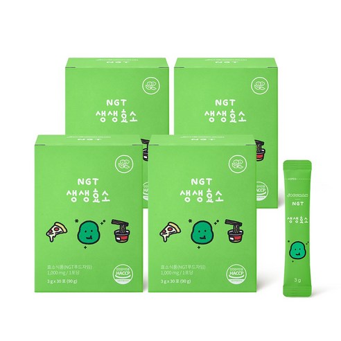네츄럴굿띵스 NGT 조구만에디션 속편한 생생효소 30포