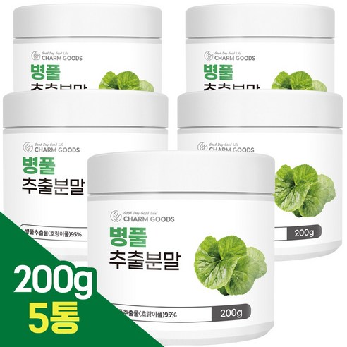 식용 병풀추출물 병풀 분말 가루 호랑이풀 병풀차
