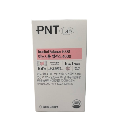 GC녹십자웰빙 PNT 이노시톨 밸런스 4000 30p