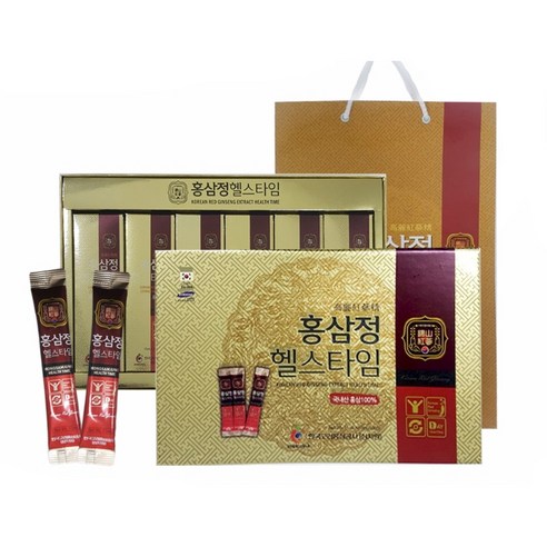 한국고려홍삼공사 홍삼정 헬스타임 15ml x 60포 부모님선물 추석선물 기력회복 장모님선물세트