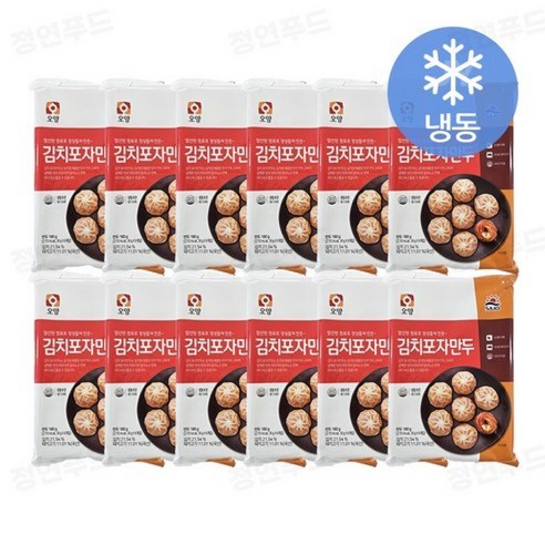 사조 오양 김치 포자만두 180g 전자렌지용 만두