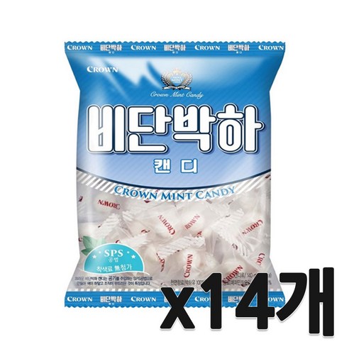 크라운 비단박하캔디