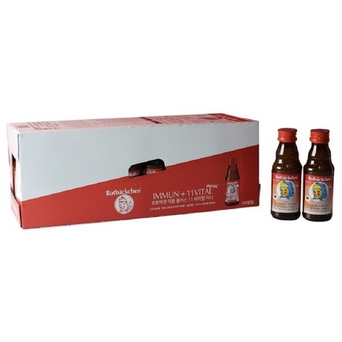 로트벡쉔 이뮨 액상 125ML x 24병 비타민음료