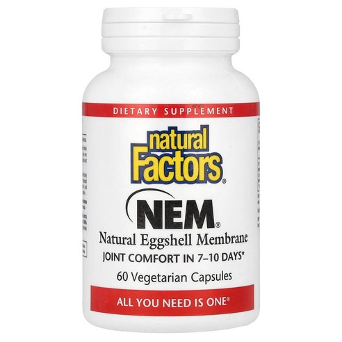 네츄럴펙터스 난각막 NEM 베지캡슐 60정