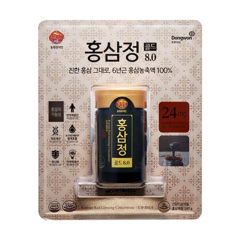 동원천지인 홍삼정 골드 8.0, 240g, 1개