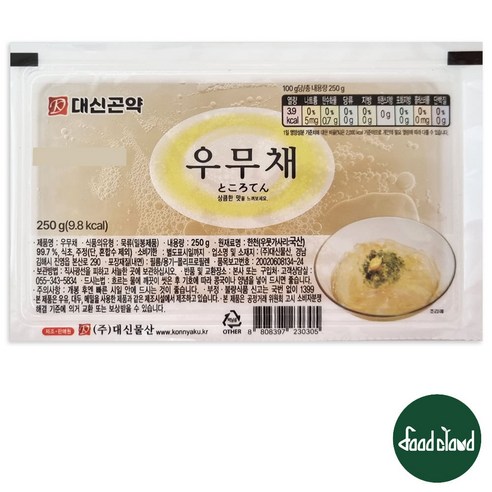 저칼로리 우뭇가사리 대신물산 우무채 우묵