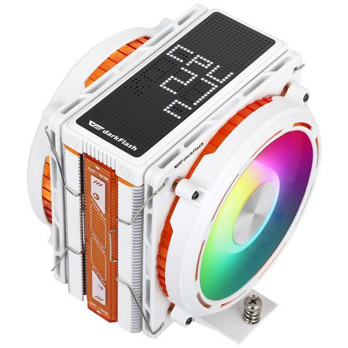 darkFlash EXPLORE E400 PLUS ARGB, 단일상품, 화이트, 1개