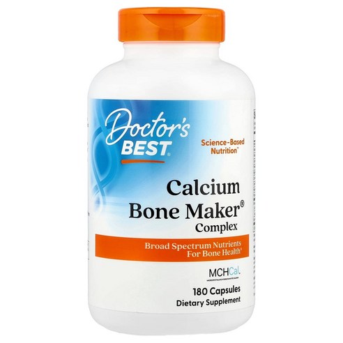 닥터스베스트 MCHCal 및 VitaMK7  칼슘 Bone Maker 캡슐 180정