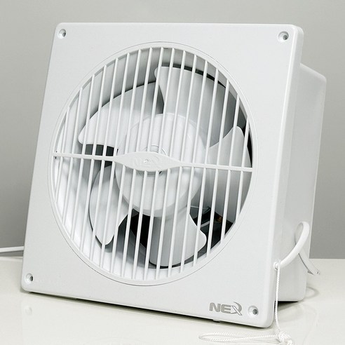 넥스 창문형환풍기 창문 환풍기 벽부형 업소용 셔터형 NEX-250GS