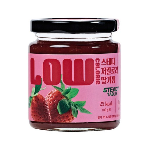 스테디 저칼로리 저당 딸기잼