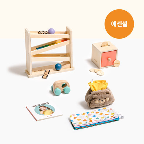 피카비 플레이키트 Everyday 6 에센셜 (11-12개월) 몬테소리교구 돌아기장난감, 1개