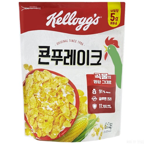 켈로그 콘 푸레이크 시리얼