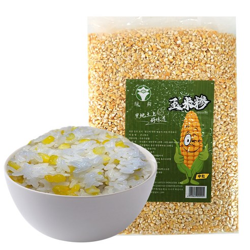 (배터짐) 콘그릿츠 연변 중알 찰옥수수쌀 옥수수쌀