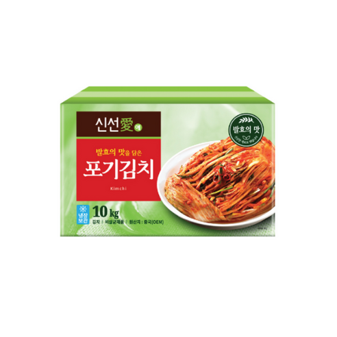 신선애 포기김치  10kg