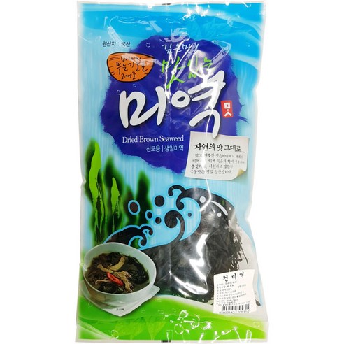 진도건해몰 최상품 완도 금당도 산모미역 건미역 햇미역, 150g, 3개
