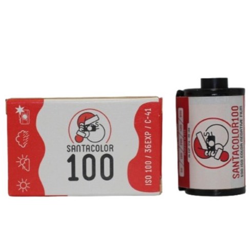 옵틱올드스쿨 산타컬러100 컬러필름 36장 C-41현상 35mm필름/Santacolor 100