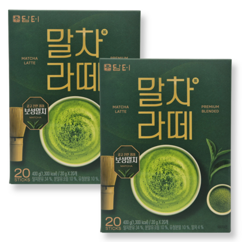 담터 깊고 진한 풍미 보성 말차 라떼 20g 7개입
