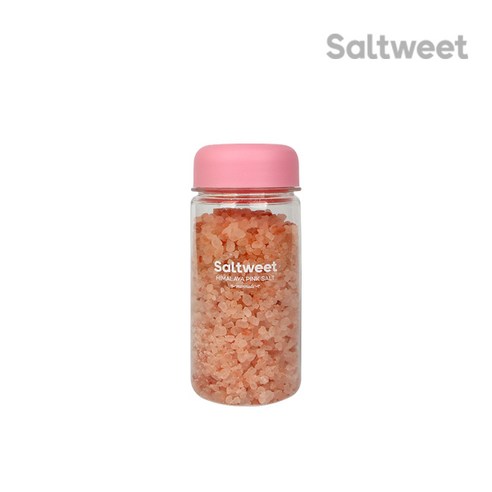 히말라야 핑크솔트 보틀 용기형 380g 양념통 휴대용 핑크소금 천연 식용 암염