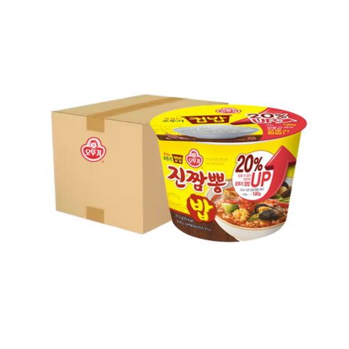 오뚜기 컵밥 진짬뽕밥 217.5g x 10개 아침간편식 기숙사간편식, 217.5g, 10개