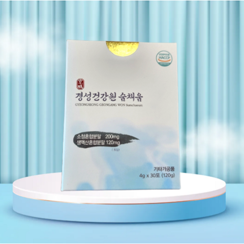 경성건강원 숨채움 30포 1개 소청혼합분말 생맥산혼합분말