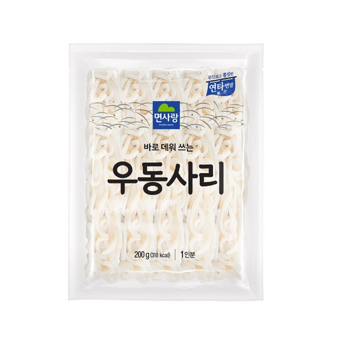 면사랑 부드럽고 쫄깃한 우동사리