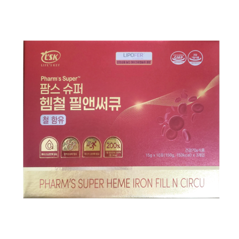 팜스 슈퍼 헴철 필앤써큐 리포퍼 철분