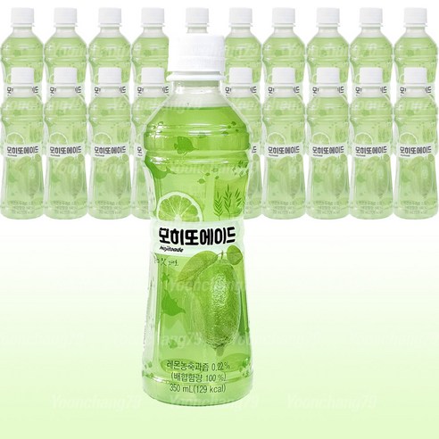 모히또 에이드 350ml x 20개 탄산음료 페트