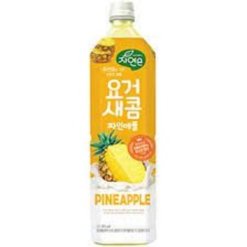 웅진 요거새콤 파인애플, 1.5L, 12개
