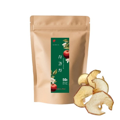 맥그로우앤마리 건조 과일 칩 사과 50g 1박스 60개