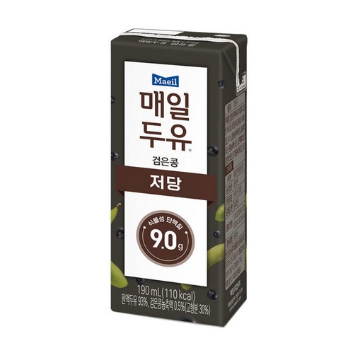 매일두유 검은콩, 190ml, 24개