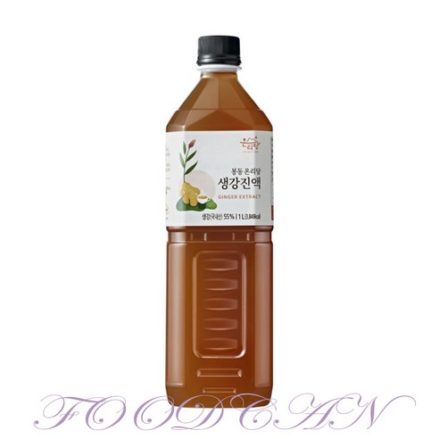 봉동 온리당 생강진액 55% 1L(가당)