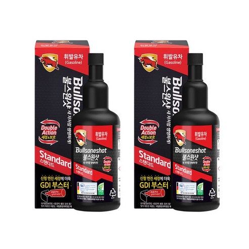 쿠팡! | 불스원샷 500ml 휘발유용 2개/불소원샷불수원샷가솔린 불스원샷 500ml 휘발유용 2개/불소원샷불수원샷가솔린