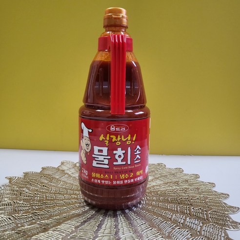 양념장 움트리 실장님 물회소스 2kg, 2kg, 1개