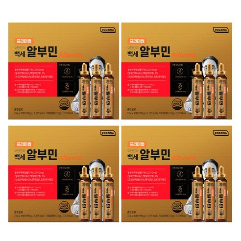 TV방송 프리미엄 오한진 마시는 백세 알부민 (30병) 흡수빠른