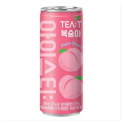 TEA:T 아이스티 복숭아