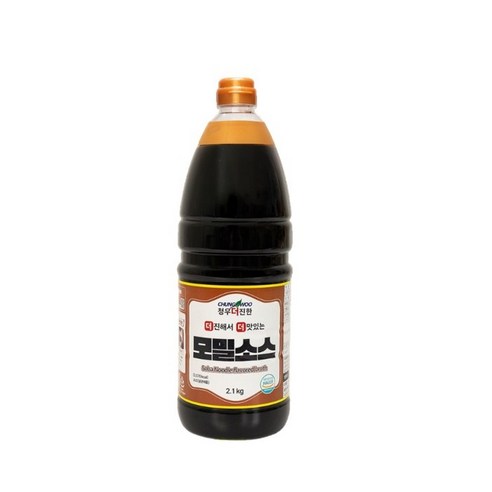 청우더진한 메밀소바육수 메밀국수소스 청우모밀소스 2.1kg
