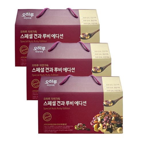 오하루 자연가득 스페셜 견과 루비에디션
