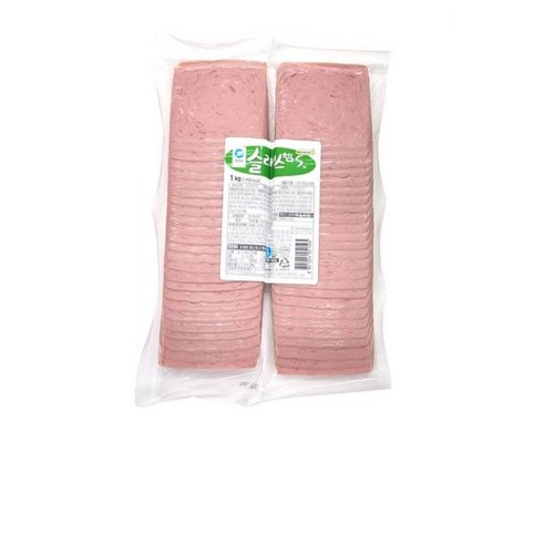 청정원 슬라이스햄 에스, 1kg, 3개