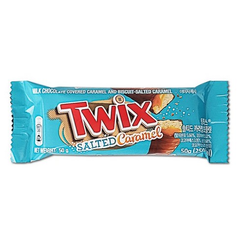 트윅스 솔티드카라멜초콜릿 50g (1타 24개입)