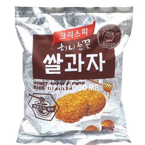 크리스피 허니 눈꽃 쌀과자, 161g, 1개